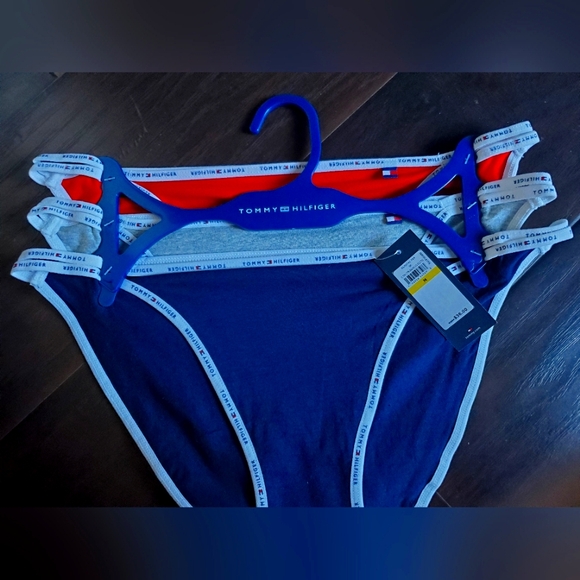 Womens Tommy Hilfiger String Bikini Panties 3pack size: M - Picture 2 of 5